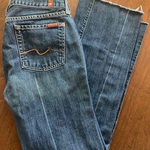 7 for All Man Kind Jerome Daham Boot Cut Jeans